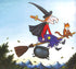 Place on a broom